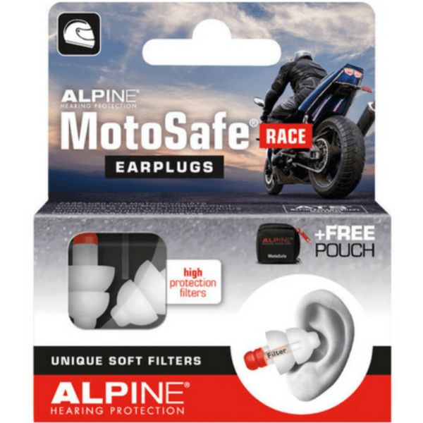 Protección auditiva Alpine / Pluggerz MotoSafe race